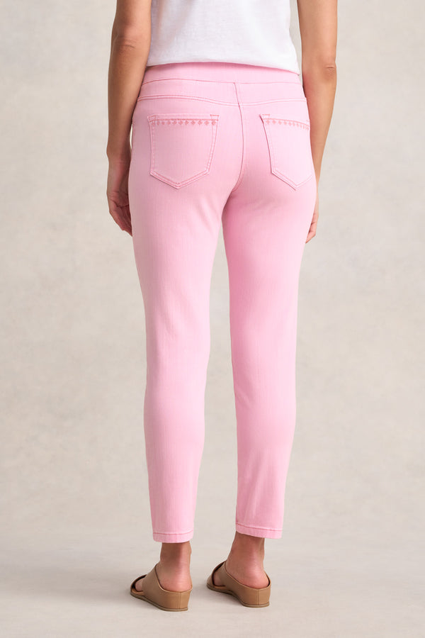 Bengajean® Embroidered Pocket - Petal Pink