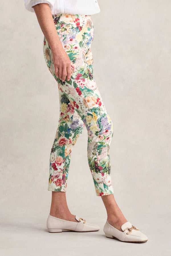 Bengajean Ankle Length Skinny Leg - Joie Print