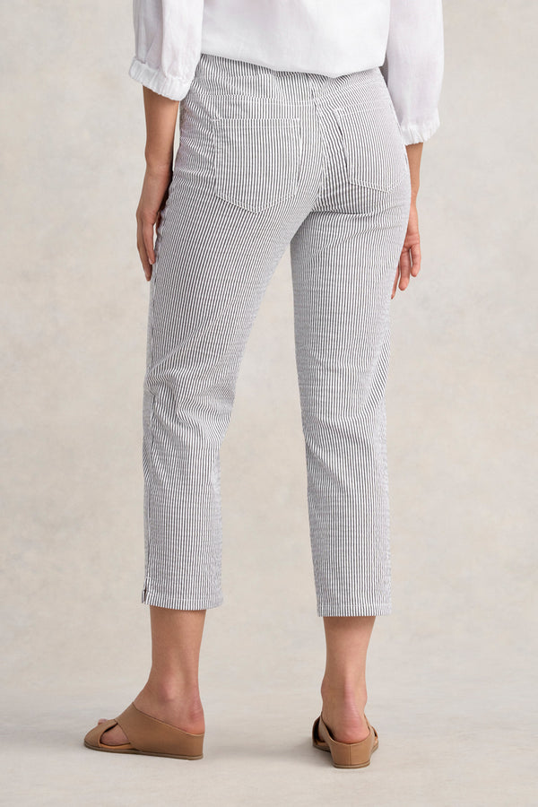 Bengajean® ¾ Seersucker - Black / White Stripe