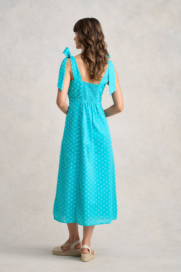 A-Line Maxi Dress - Turquoise