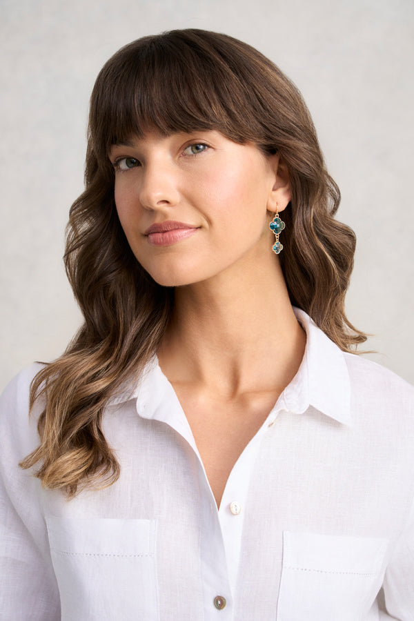 Clover Droplets - Aqua