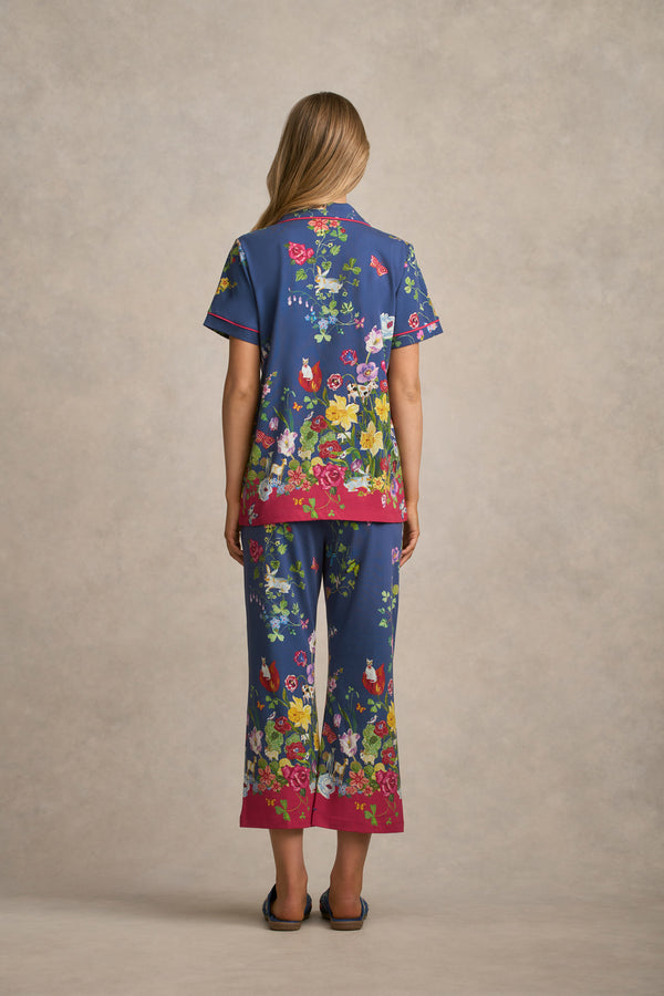 Nathalie Lété Ladies PJ Set - Secret Grove Print