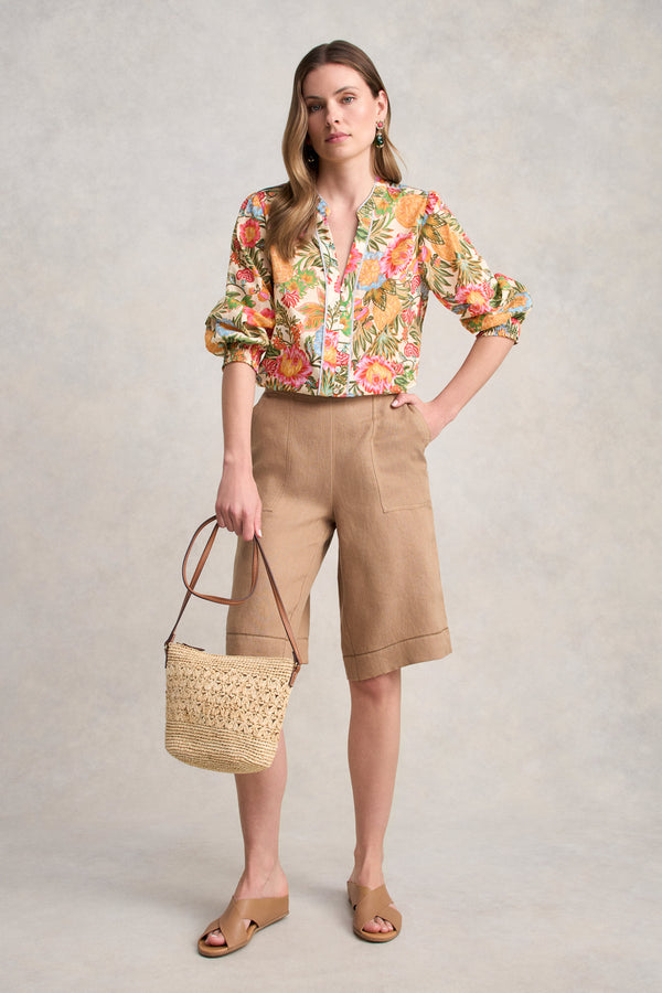 Printed Shirt - Tropical Print