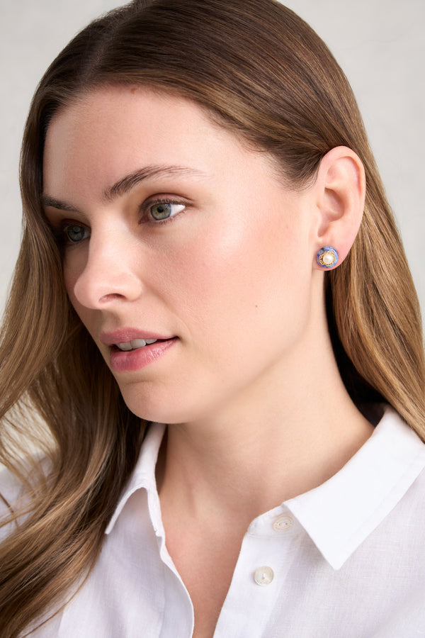 Dainty Studs - Blue