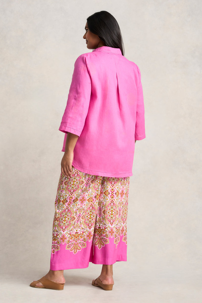 Frances Relaxed Linen Shirt