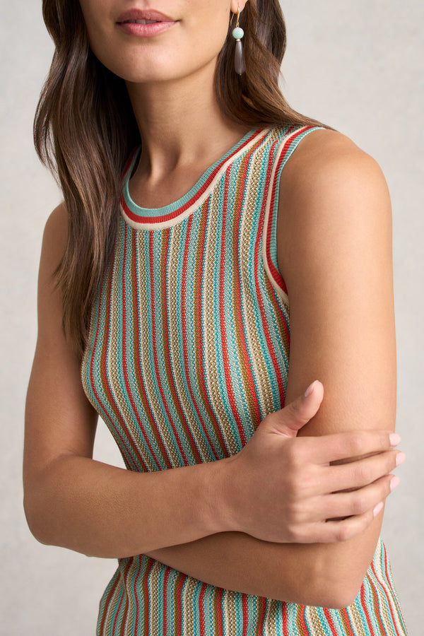 Stripe Knit Top - Multi Stripe