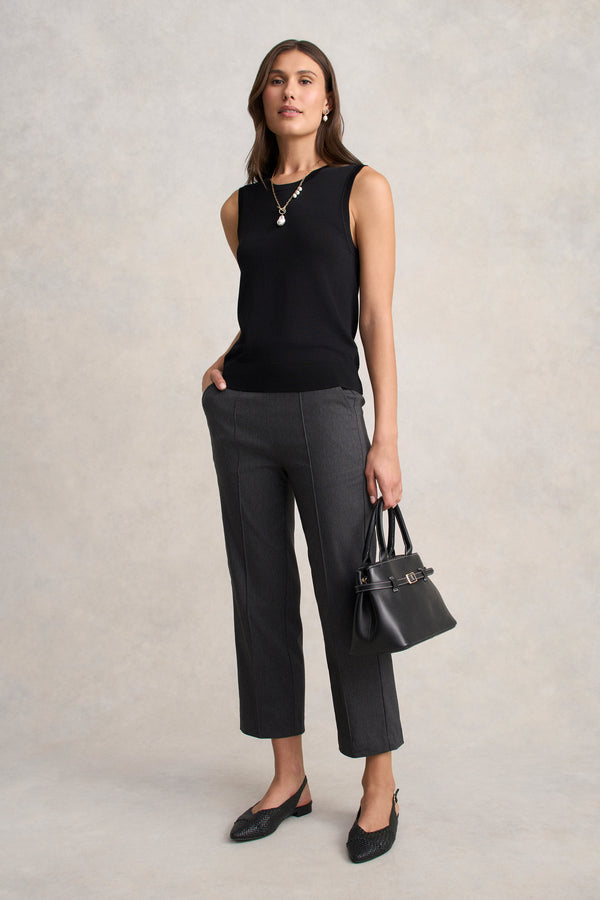 Herringbone Forever Pant - Subtle Herringbone