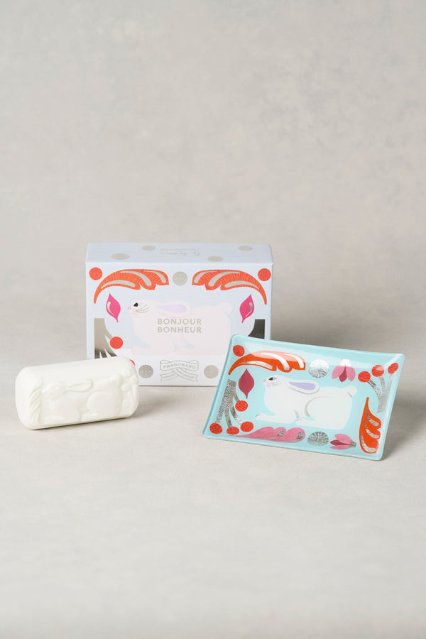 Fragonard Soap Dish + Set