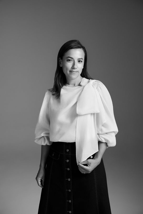 Bow Detail Blouse - Blush