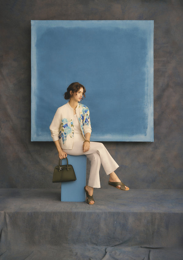 Resort Jacket - Watercolour Floral