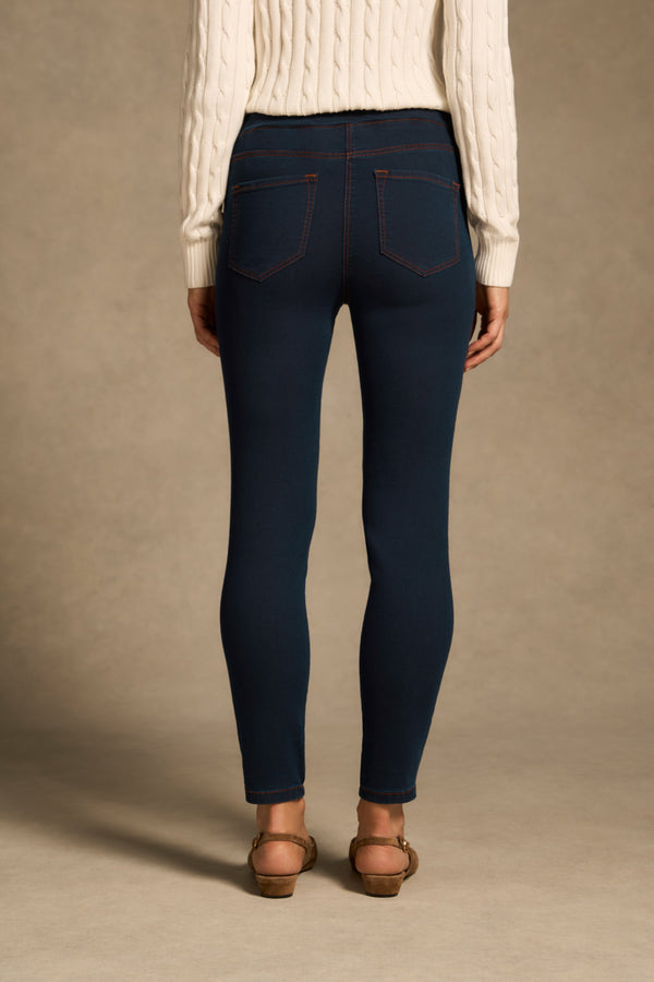 Bengajean® Good Earth Cotton® 7/8 Skinny Leg - Clean Denim Blue