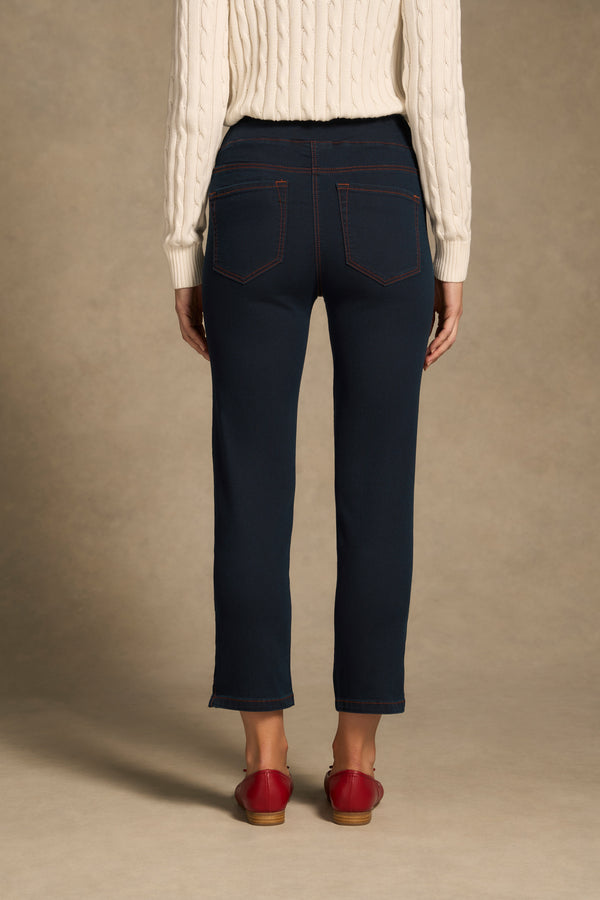 Bengajean® Good Earth Cotton® ¾ Slim Leg - Clean Denim Blue