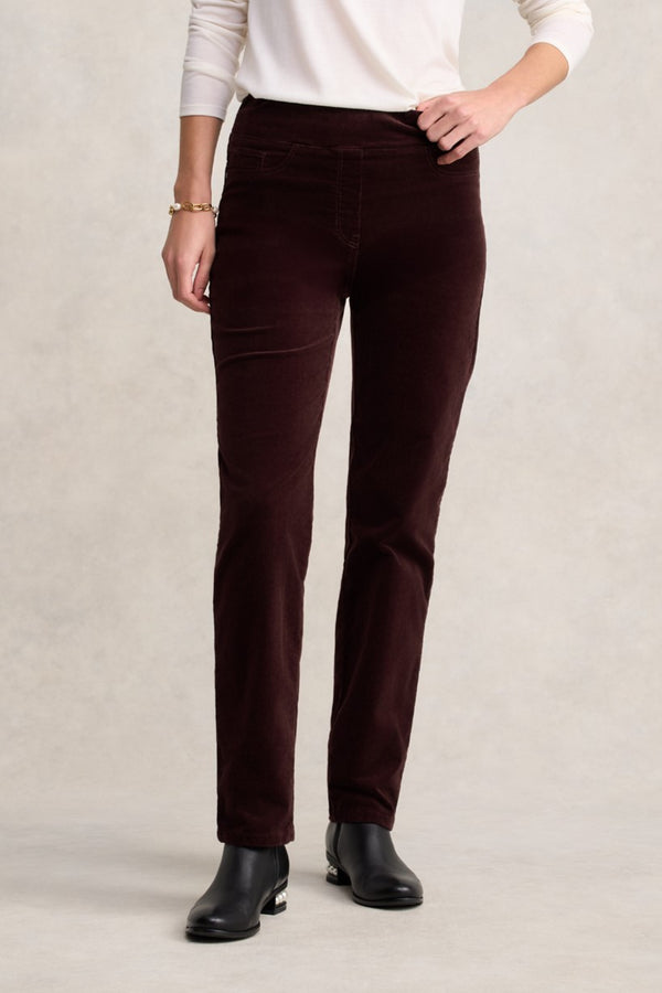 Bengajean® Cord Straight Leg - Burgundy