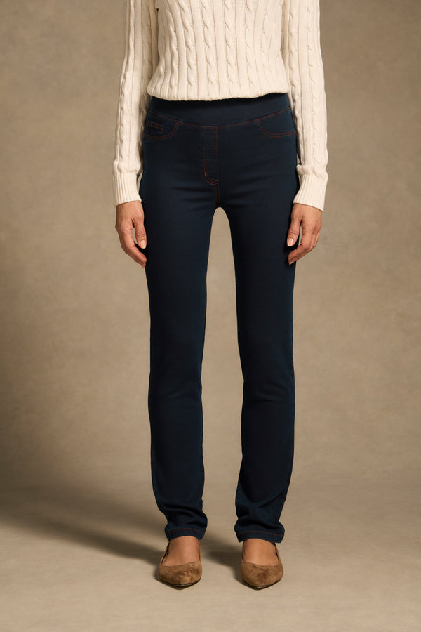 Bengajean® Good Earth Cotton® Straight Leg - Clean Denim Blue