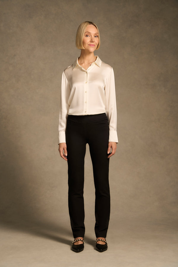 Bengajean® Full Length Straight Leg - Black