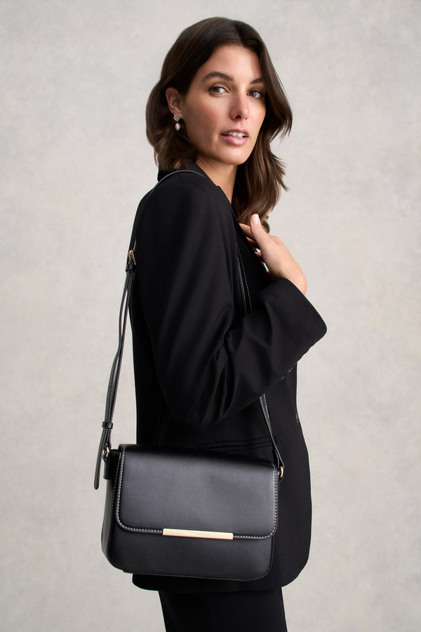 Structured Crossbody - Black