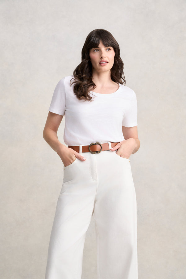 Sienna Leather Belt - Tan