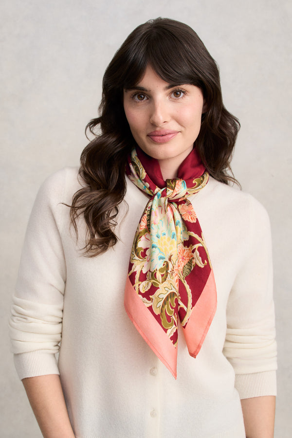 La Bohème Silk Scarf - Multicolour