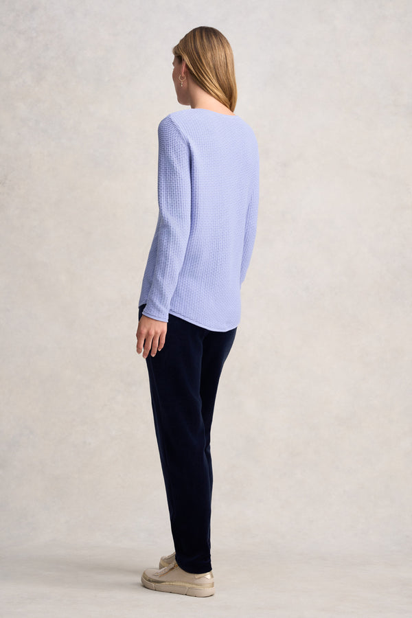 Organic Cotton Jumper - Soft Lilac