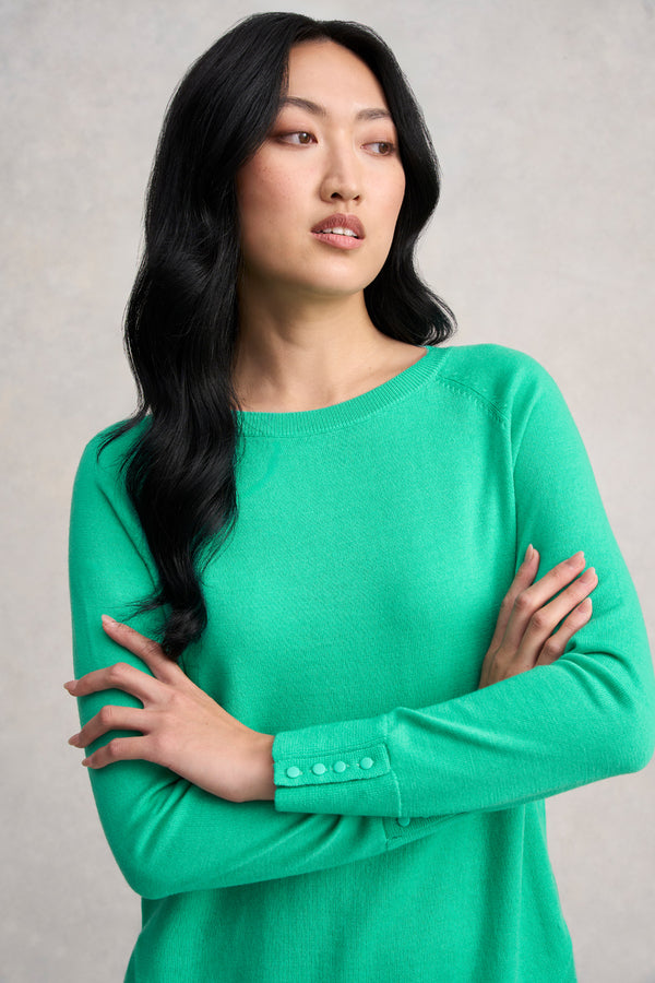 Extra Fine Merino Jumper - Bright Apple