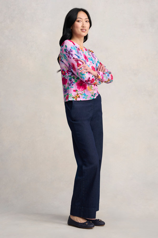 Nathalie Lété Cardigan - Lété Lilac Butterfly