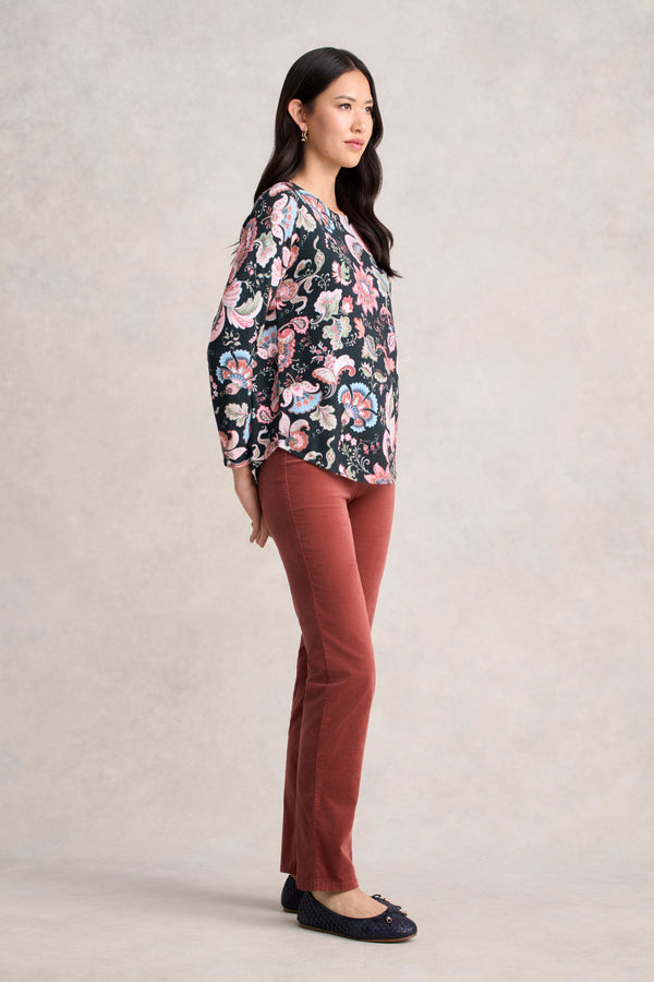 Printed Cotton Jumper - Tapestry Print