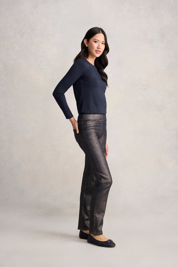 Bengajean® Metallic Straight - Bronze Metallic