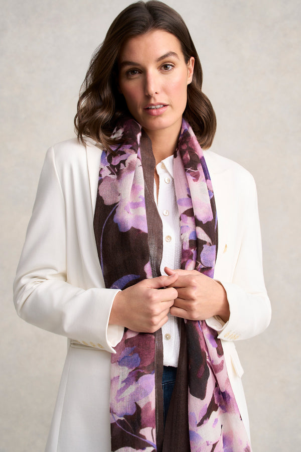 Chocolate Chaud Scarf - Purple