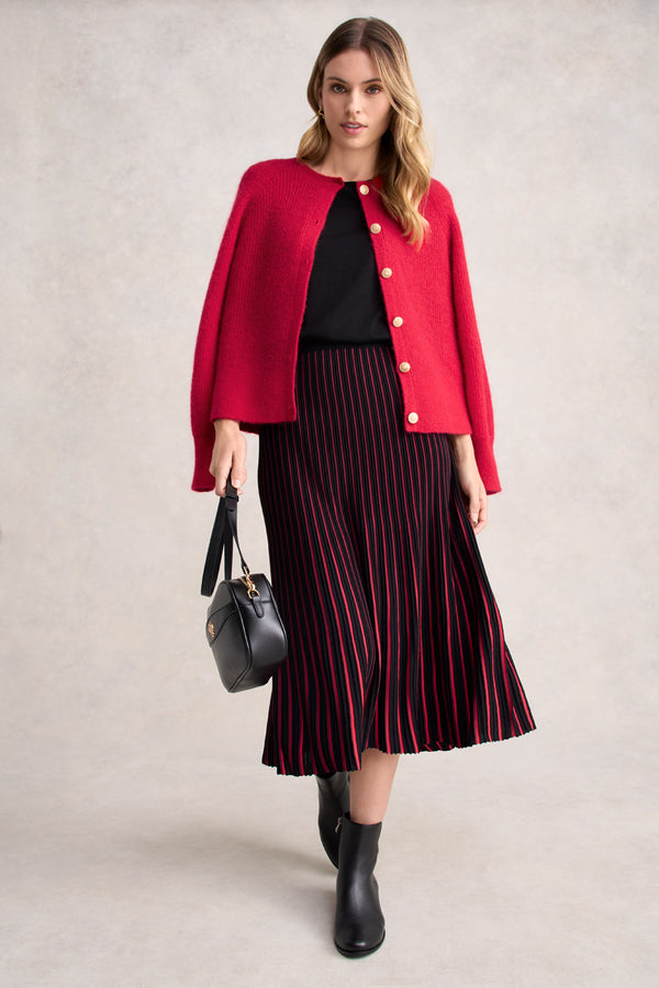 Striped Knit Skirt - Multi Stripe