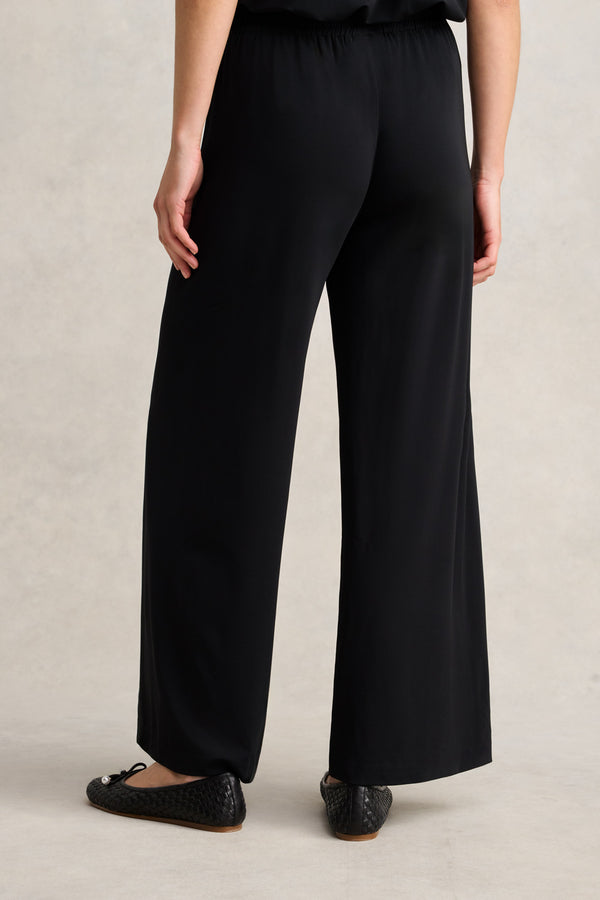 High Twist Palazzo Pant – Black