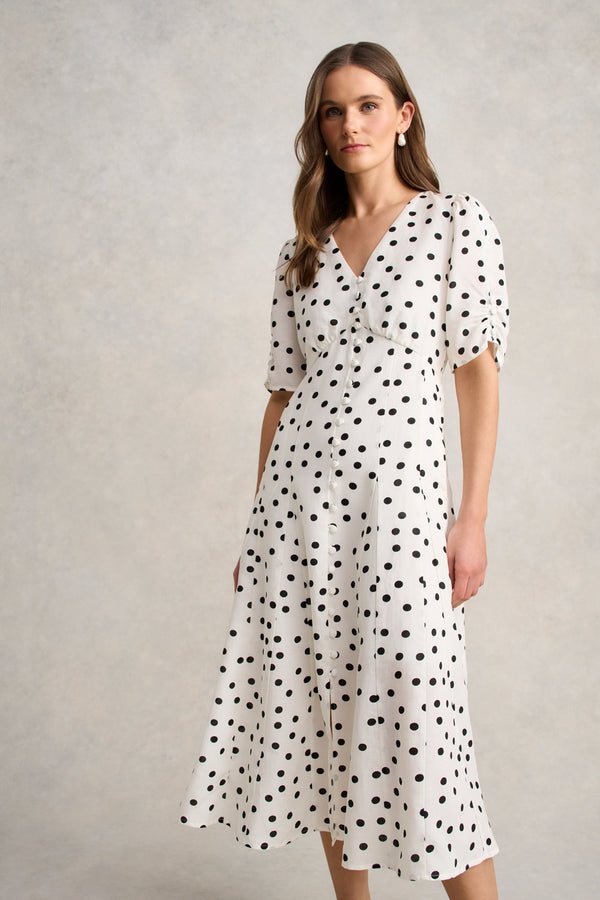 Spot Panel Dress – Spot Print