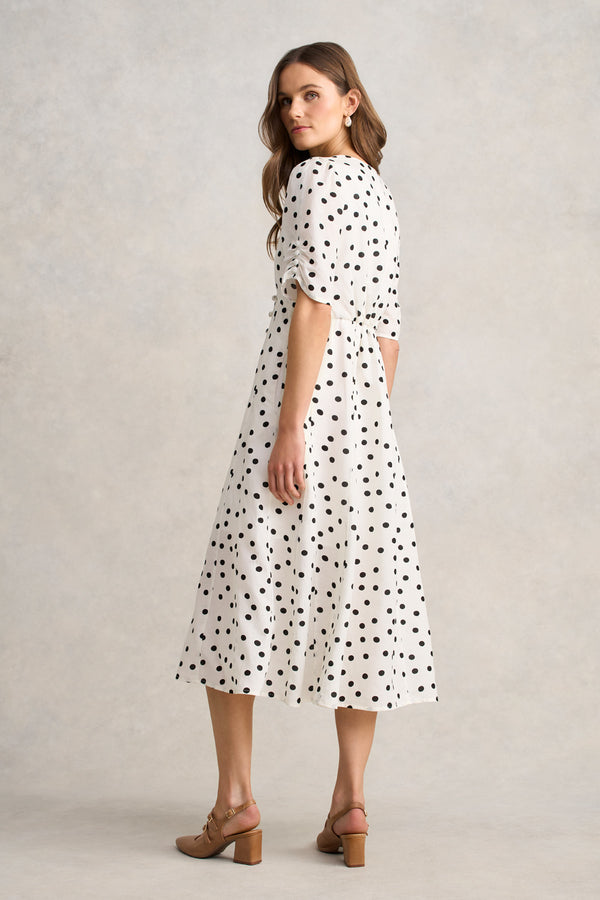 Spot Panel Dress – Spot Print