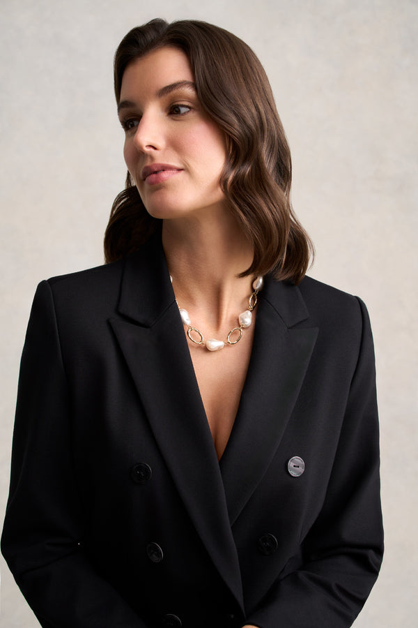 Baroque Pearl Necklace – Cream