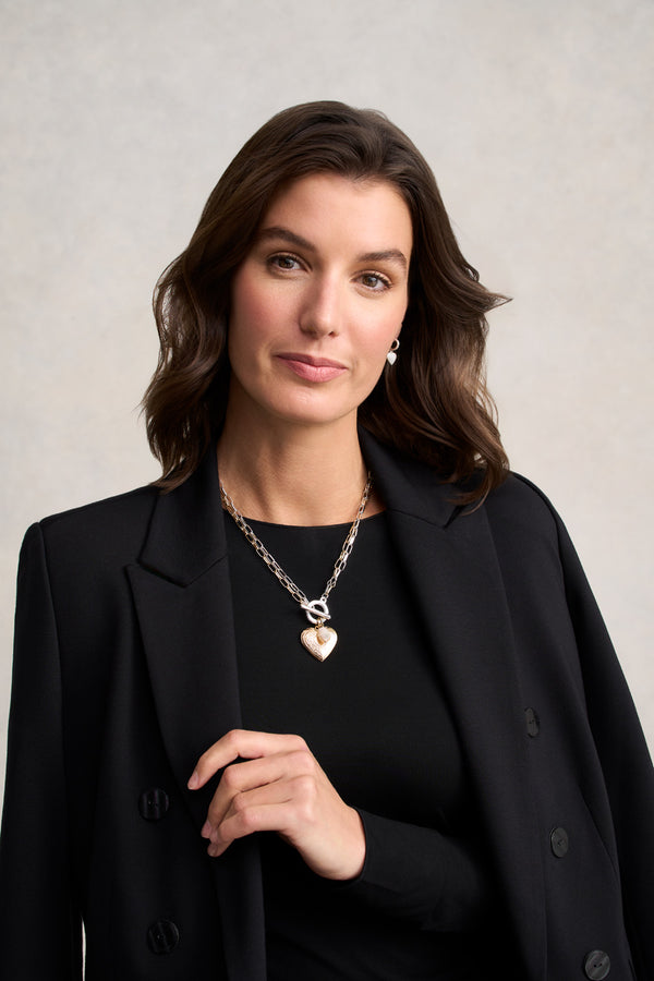 Heart Locket Necklace – Multi