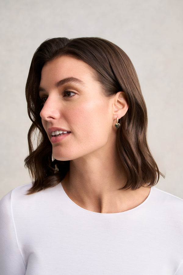 Heart Studs – Gold