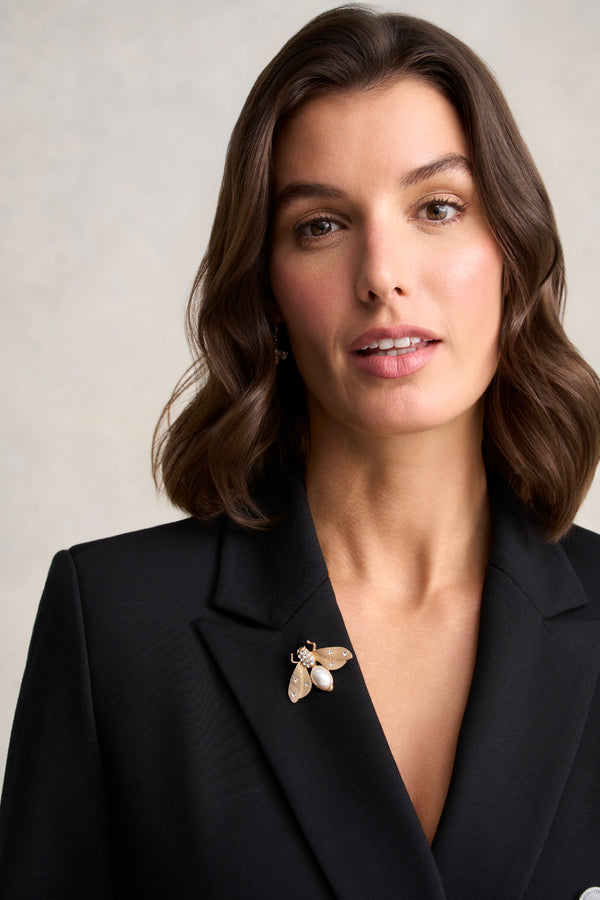 Bee Brooch – Gold