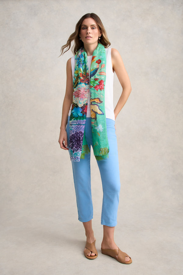 Bengajean® ¾ Slim Leg – Periwinkle Blue