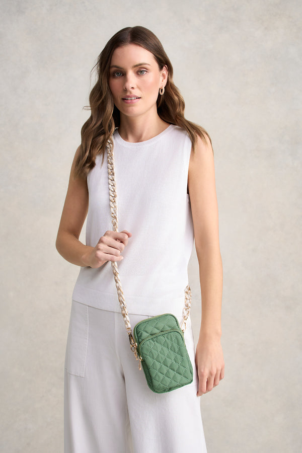 Frankie Phone Bag – Khaki
