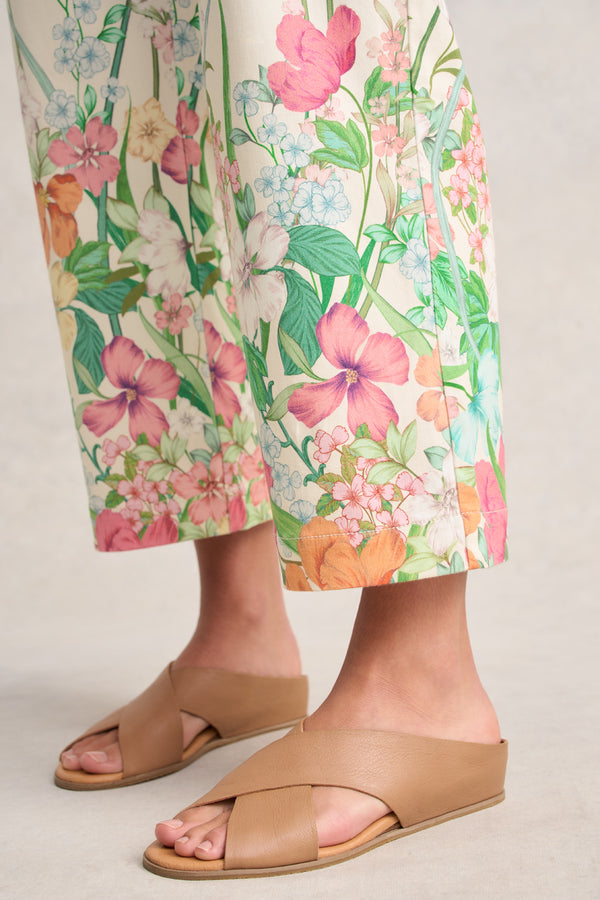 Bengajean® 7/8 Relaxed Fit – Botanical Print