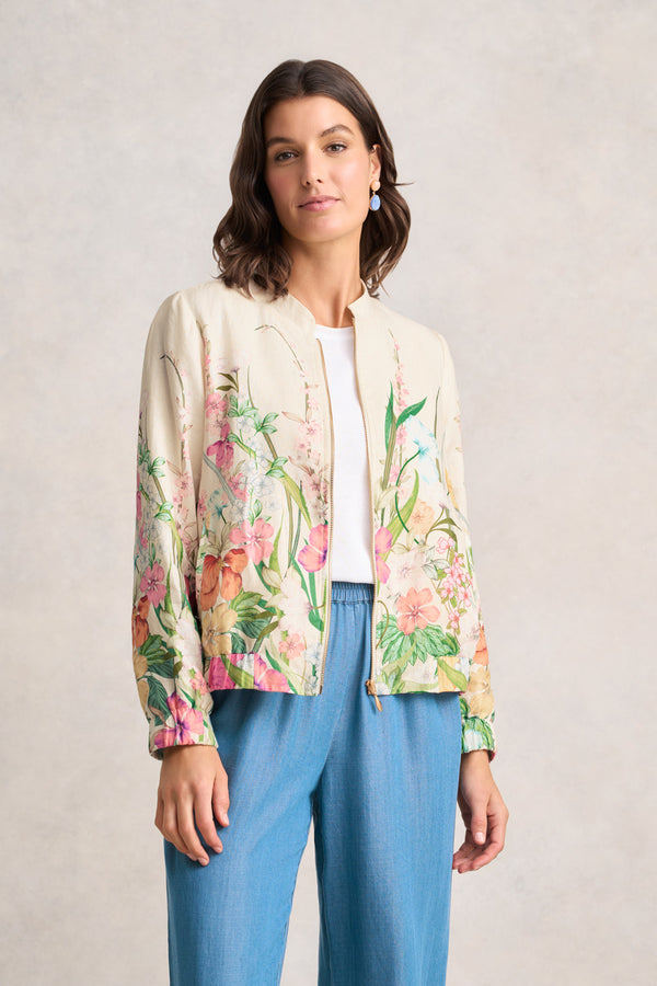 Resort Jacket – Botanical Print