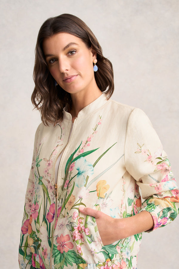 Resort Jacket – Botanical Print