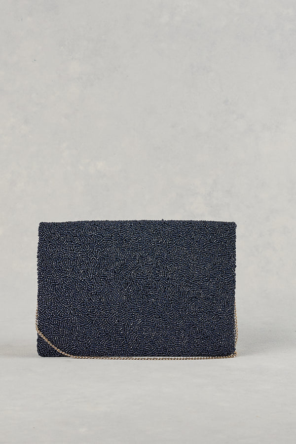 Floral Beaded Clutch - Multicolour