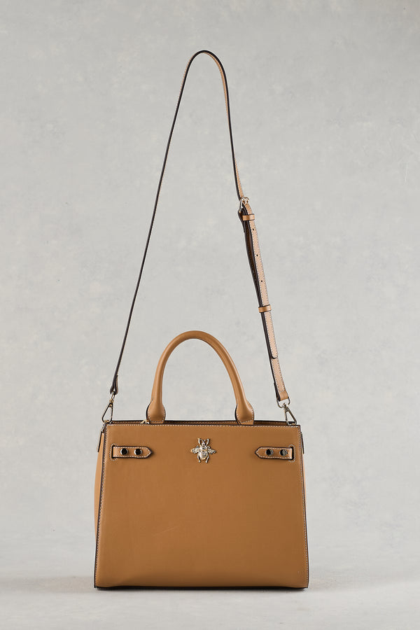 Structured Tote - Tan