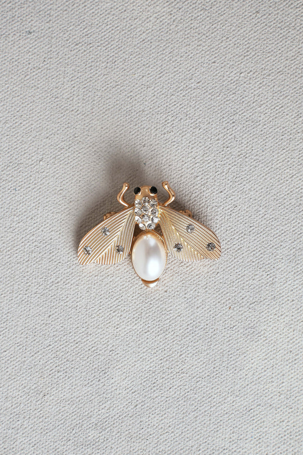 Bee Brooch – Gold