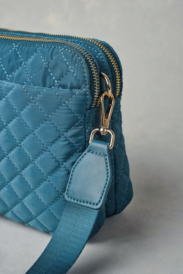 Frankie Crossbody Bag – Denim Blue