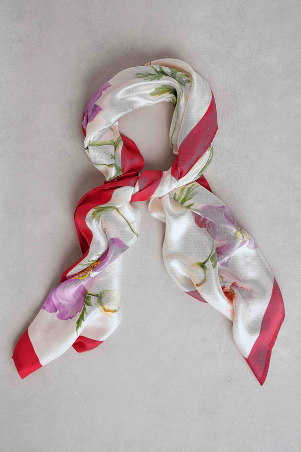 Poppy Square Scarf – Multicolour