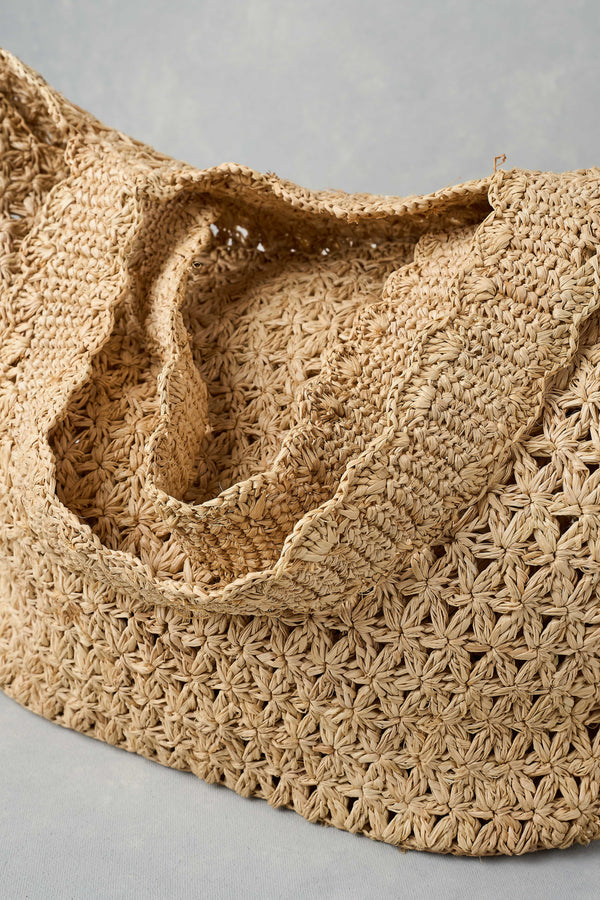 Raffia Tote - Natural