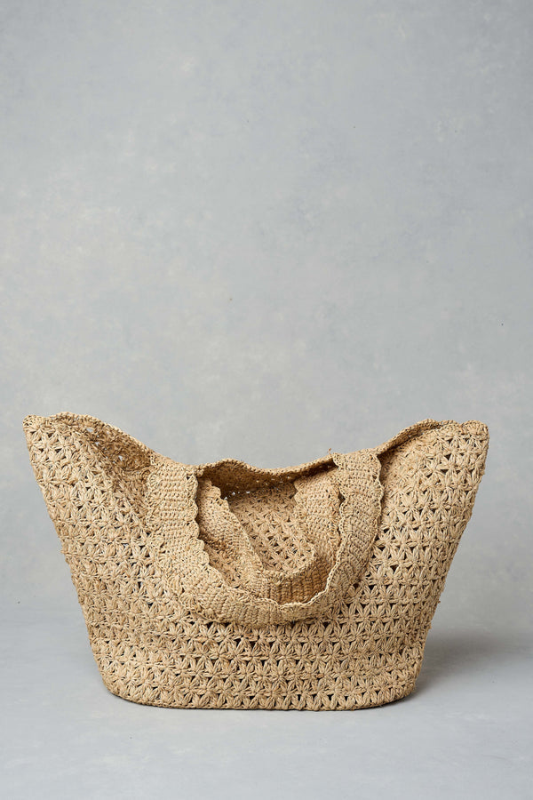Raffia Tote - Natural