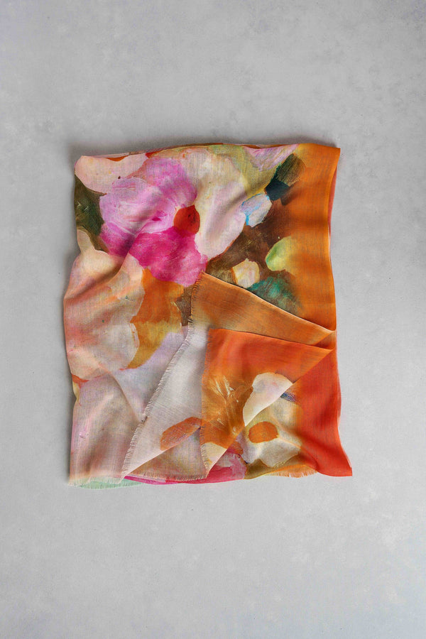 Flower Fields Scarf - Multicolour