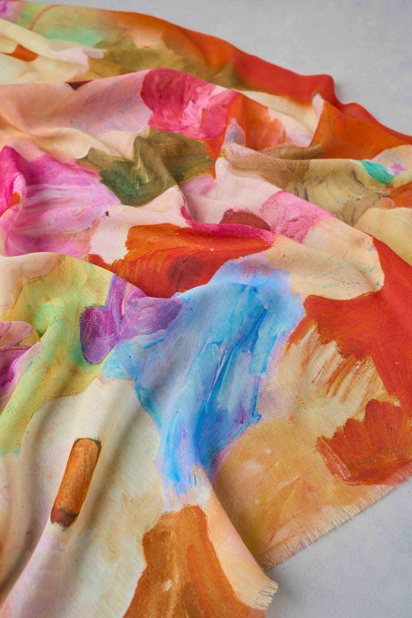 Flower Fields Scarf - Multicolour